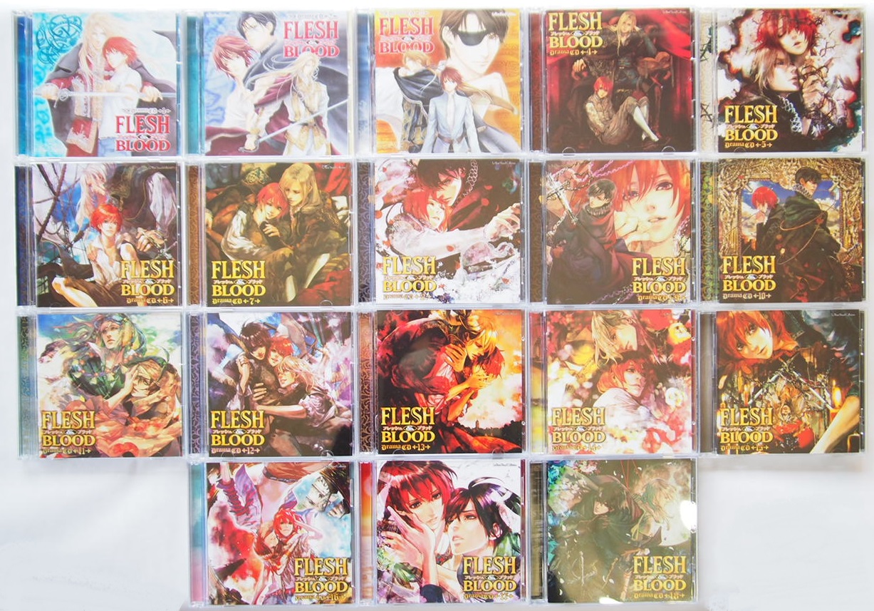 高価買取】BLCD『FLESH&BLOOD』シリーズ | BL・乙女向け宅配買取専門店 