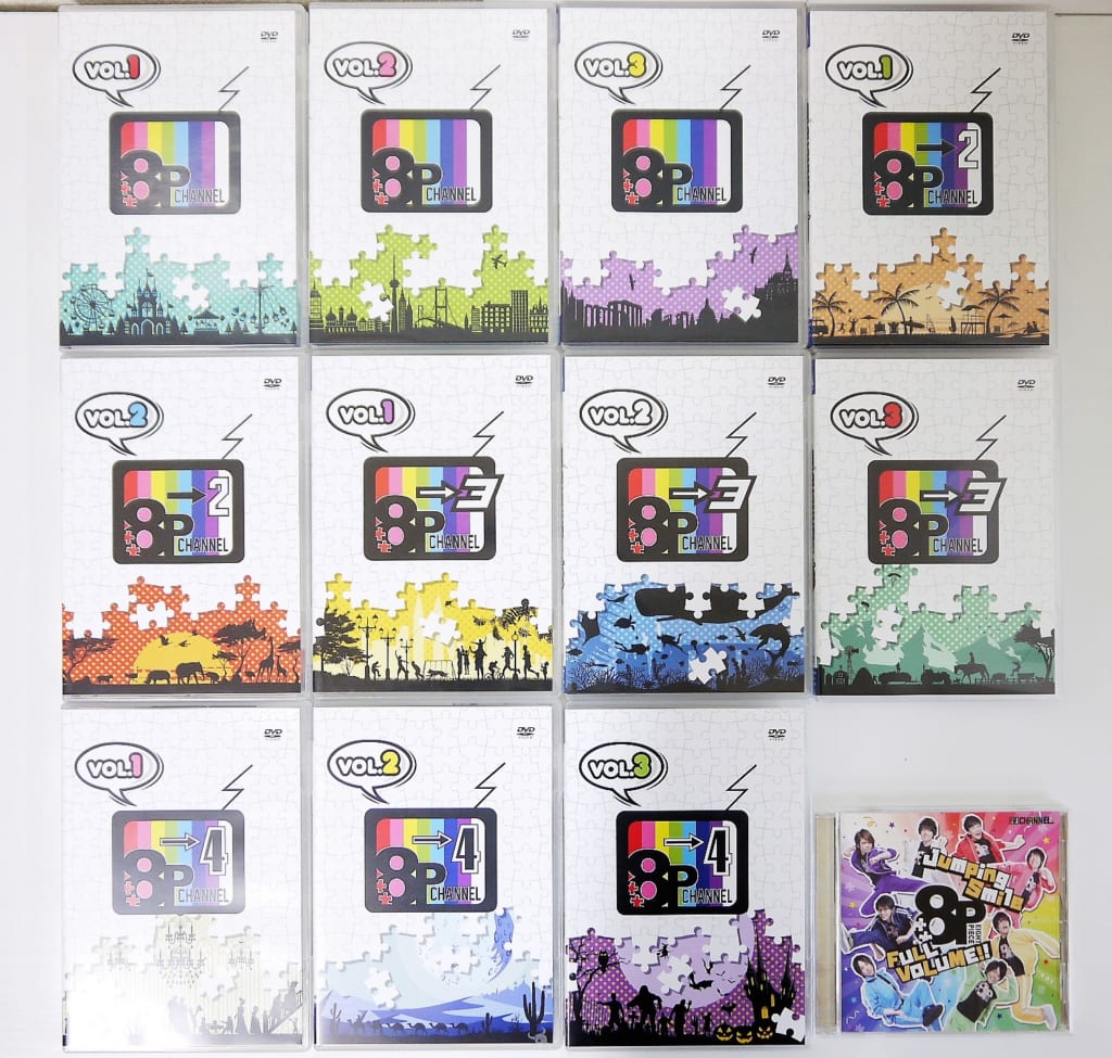8P channel 5 Vol.1 Vol.2 まとめ売り