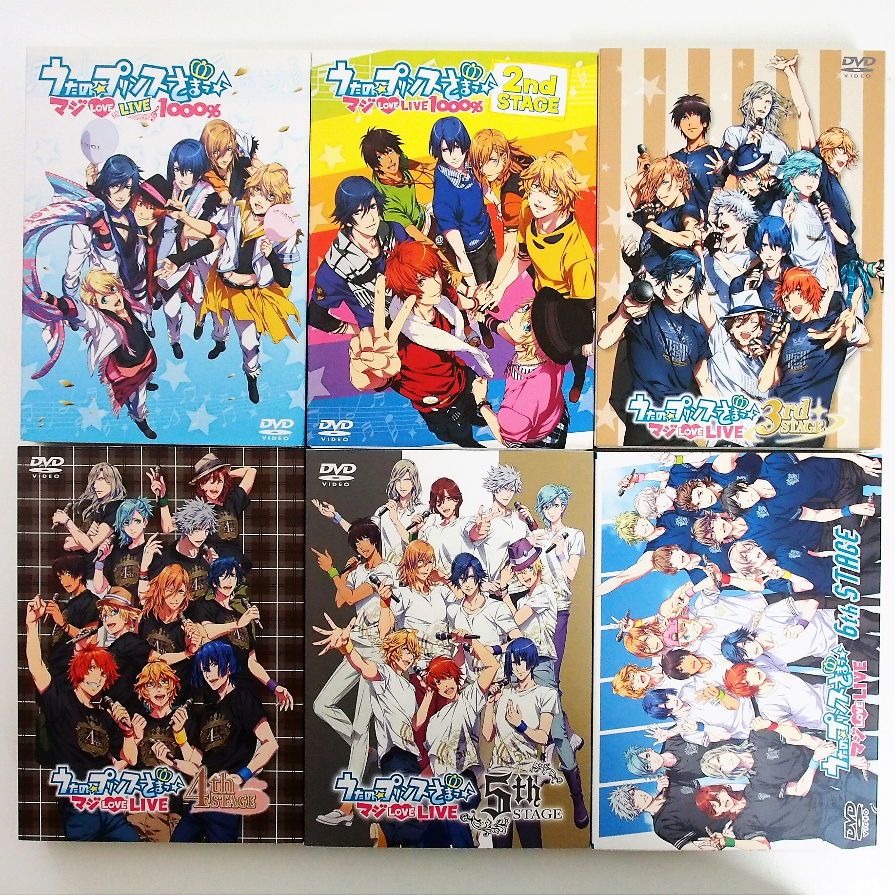 高価買取 うたの プリンスさまっ マジlovelive 1st 6th Dvd Bl 乙女向け宅配買取専門店 ブラックローズ