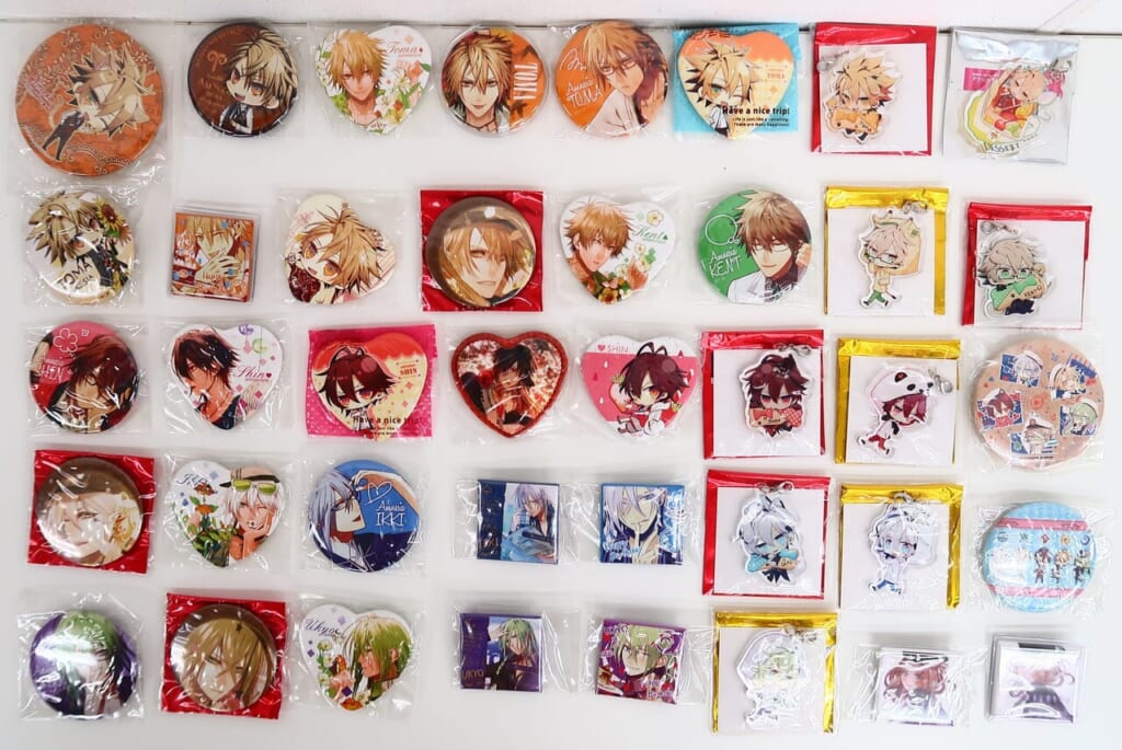 AMNESIA ウキョウ 缶バッジ アクキー アクスタ チャーム アムネシア