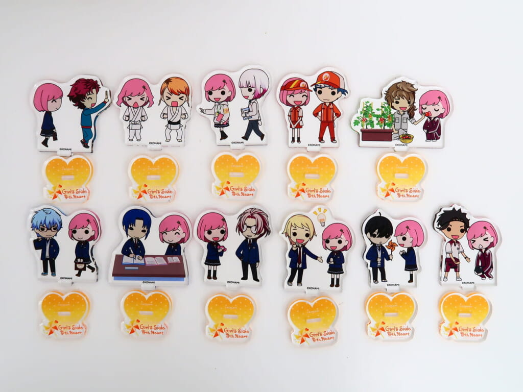 ときめきメモリアル 4th Heart なかよし ミニキャライラスト アクリル ときめきメモリアル 4th Heart なかよし ミニキャライラスト アクリル