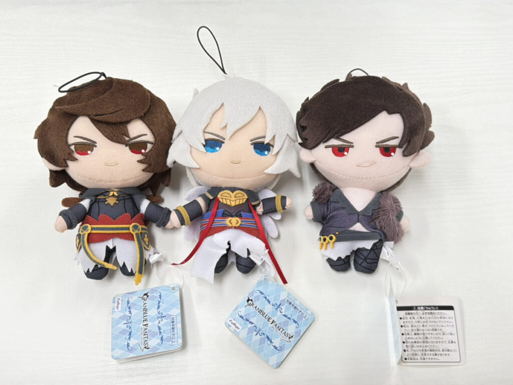 グラブル　サンダルフォン　グッズまとめ売り 買取実績】サンダルフォン・ルシフェル・ベリアル 全3種セット